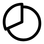 Blocks 112 pie chart outline